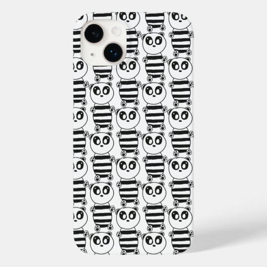 Panda Kinderen Case-Mate iPhone Case (Achterkant)