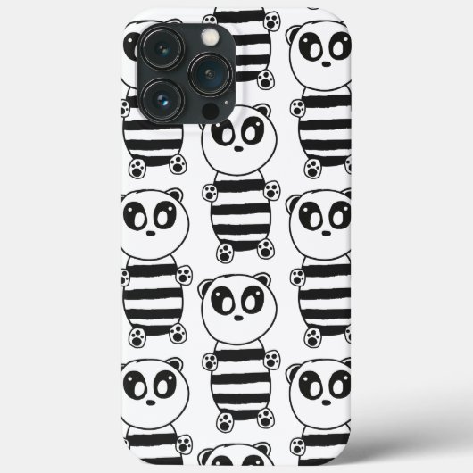 Panda Kinderen Case-Mate iPhone Case (Achterkant)