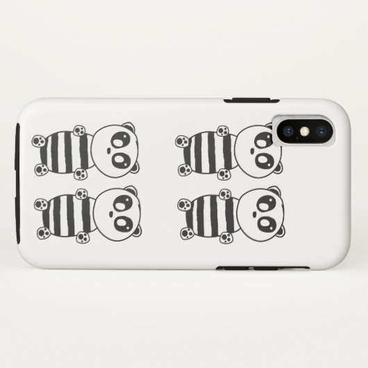 Panda Kinderen Case-Mate iPhone Case (Achterkant (horizontaal))