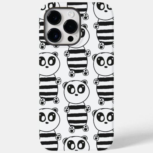 Panda Kinderen Case-Mate iPhone Case (Achterkant)