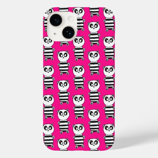Panda Kinderen  Case-Mate iPhone Case (Achterkant)