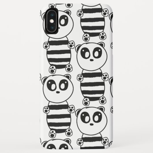 Panda Kinderen Case-Mate iPhone Case (Achterkant)