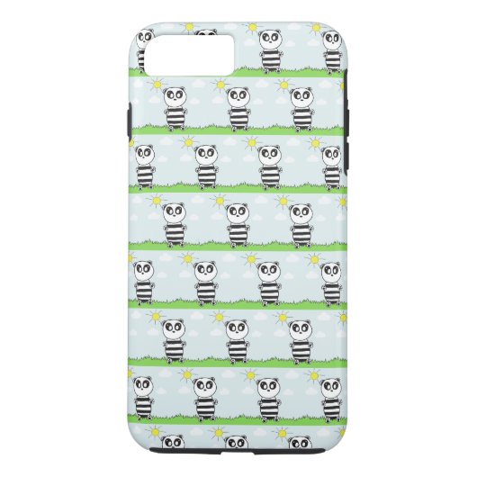 Panda Kinderen Case-Mate iPhone Case (Achterkant)