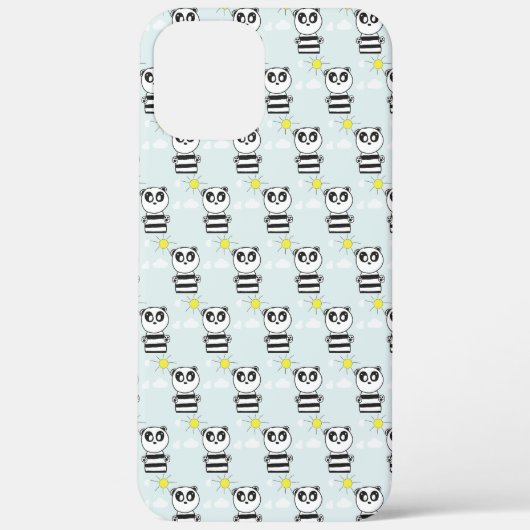 Panda Kinderen Case-Mate iPhone Case (Achterkant)