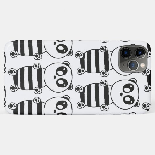 Panda Kinderen Case-Mate iPhone Case (Achterkant (horizontaal))