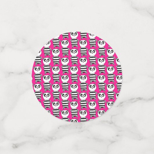 Panda Kinderen Confetti (Kleine voorkant)
