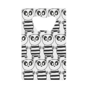 Panda Kinderen Creditkaart Flessenopener