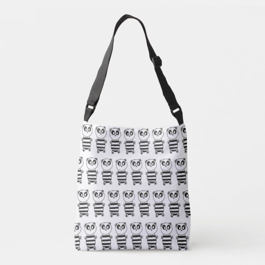 Panda Kinderen Crossbody Tas (Achterkant)