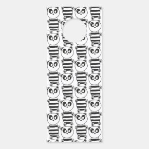 Panda Kinderen Deurhanger