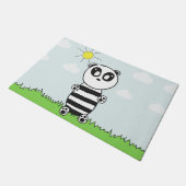 Panda Kinderen Deurmat (Schuin)
