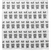 Panda Kinderen Douchegordijn (Voorkant)