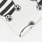 Panda Kinderen Fleece Deken (Hoek)