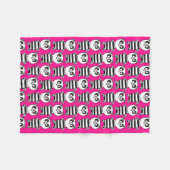 Panda Kinderen Fleece Deken (Voorkant (Horizontaal))