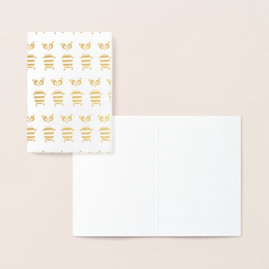 Panda Kinderen Folie Kaarten (Display)