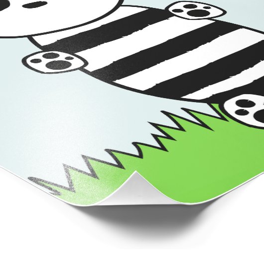 Panda Kinderen Foto Afdruk (Hoek)