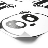 Panda Kinderen Foto Afdruk (Hoek)