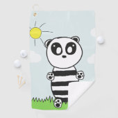 Panda Kinderen Golfhanddoek (Insitu)