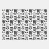 Panda Kinderen Inpakpapier Vel (Voorkant 3)