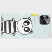 Panda Kinderen iPhone Hoesje (Achterkant horizontaal)