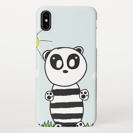 Panda Kinderen iPhone Hoesje (Achterkant)