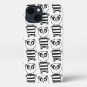Panda Kinderen iPhone Hoesje (Achterkant)