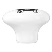 Panda Kinderen Keramische Knop (Zijkant)