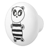 Panda Kinderen Keramische Knop (Rechts)