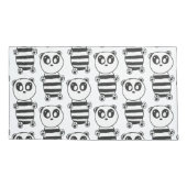 Panda Kinderen Kussensloop (Achterkant)