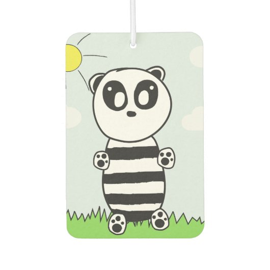 Panda Kinderen Luchtverfrisser (Voorkant)