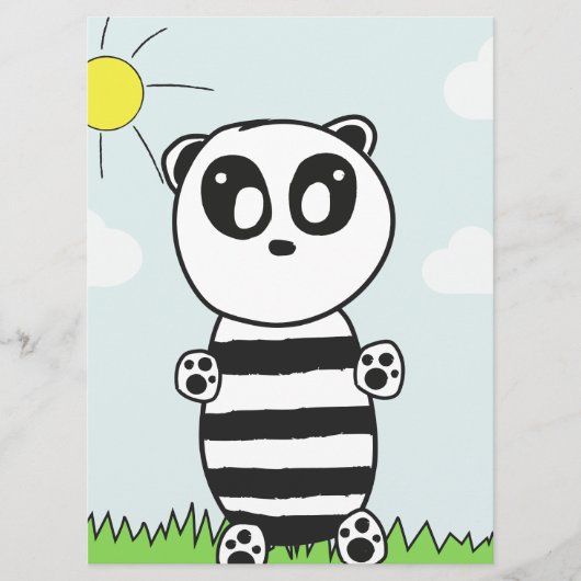 Panda Kinderen Menu (Voorkant)