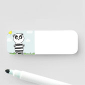 Panda Kinderen Naamplaatje (In situ)