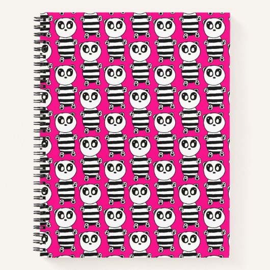 Panda Kinderen Notitieboek (Voorkant)