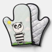 Panda Kinderen Ovenwant (Voorkant / Achterkant)