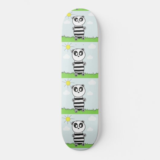 Panda Kinderen Persoonlijk Skateboard (Voorkant)