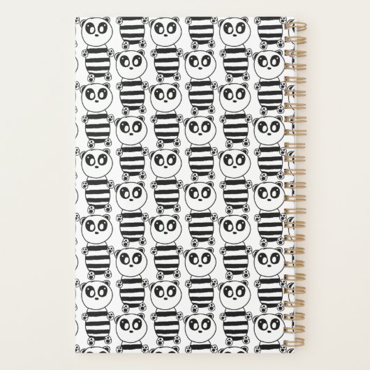 Panda Kinderen Planner (Achterkant)
