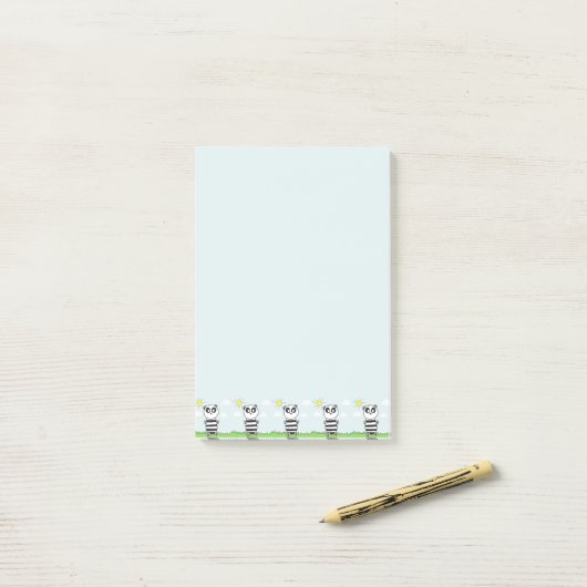 Panda Kinderen  Post-it® Notes (Op bureau)