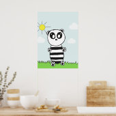 Panda Kinderen Poster (Keuken)
