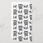 Panda Kinderen Save The Date (Voorkant / Achterkant)