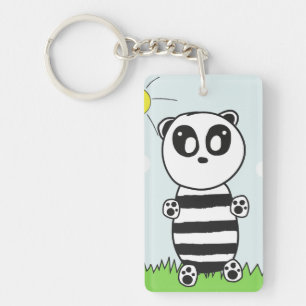 Panda Kinderen Sleutelhanger