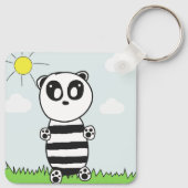 Panda Kinderen Sleutelhanger (Achterkant)