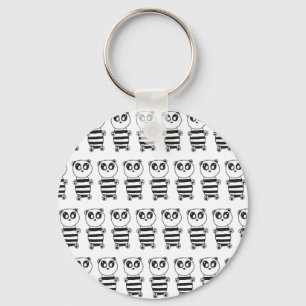 Panda Kinderen Sleutelhanger