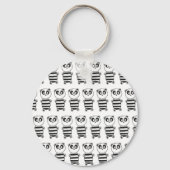 Panda Kinderen Sleutelhanger (Achterkant)