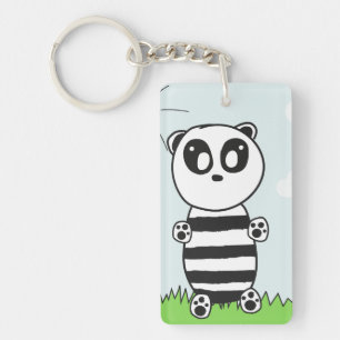Panda Kinderen Sleutelhanger