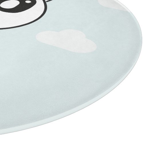 Panda Kinderen Snijplank (Hoek)