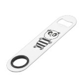 Panda Kinderen Speed Flessenopener (Achterkant Gekanteld)