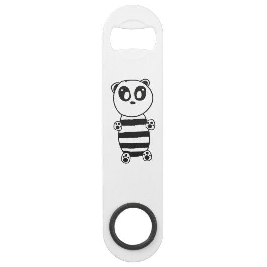 Panda Kinderen Speed Flessenopener (Voorkant)