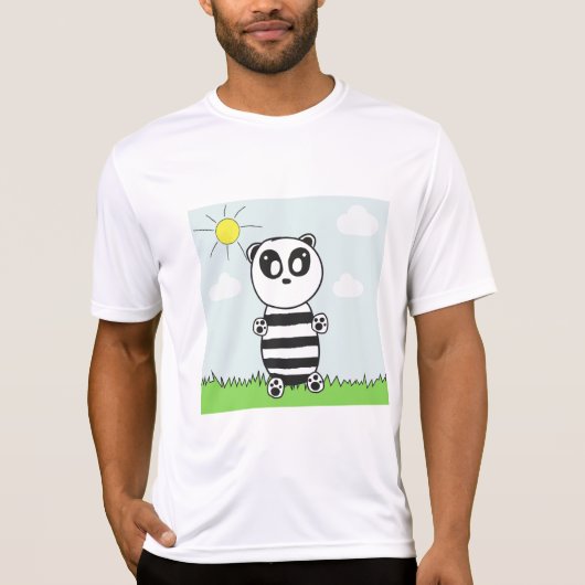 Panda Kinderen T-shirt (Voorkant)