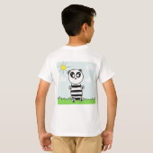 Panda Kinderen T-shirt (Achterkant volledig)