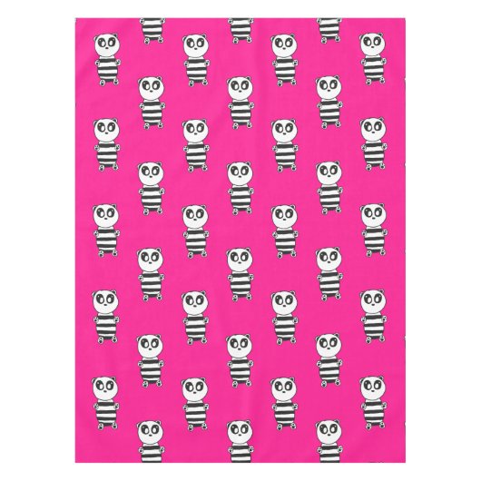 Panda Kinderen Tafelkleed (Voorkant)