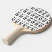 Panda Kinderen Tafeltennisbatje (Voorkant Gekanteld)